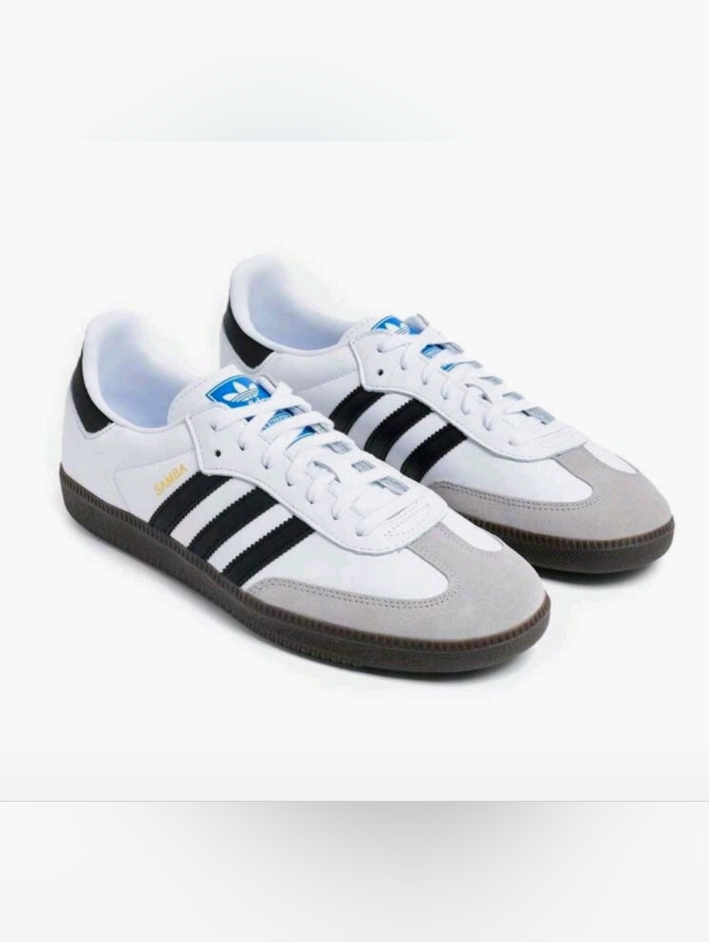 adidas White Black Samba OG Size 6.5